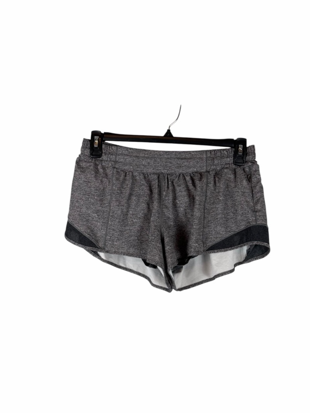 Lululemon Heather Gray Running Shorts Size 12